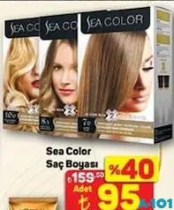 SEA COLOR SAÇ BOYASI fiyat ve kampanya bilgisi